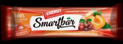 Батончик мюсли, SmartBar (СмартБар) 25 г Энерджи с клюквой и абрикосом с экстрактом гуараны