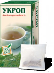 Укропа пахучего плоды 20 шт. ф/пак. 1.5 г