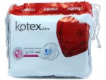 Прокладки женские, Kotex (Котекс) №8 ультра люкс супер софт с крылышками