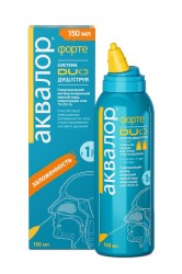 Аквалор Форте Duo душ/струя 1 шт. 150 мл