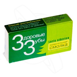 Жевательная смолка, Здоровые зубы 1 г №10