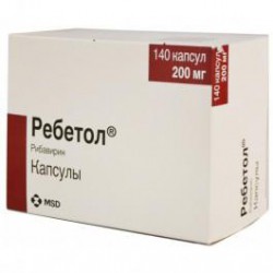 Ребетол капс. 200 мг 140 шт.